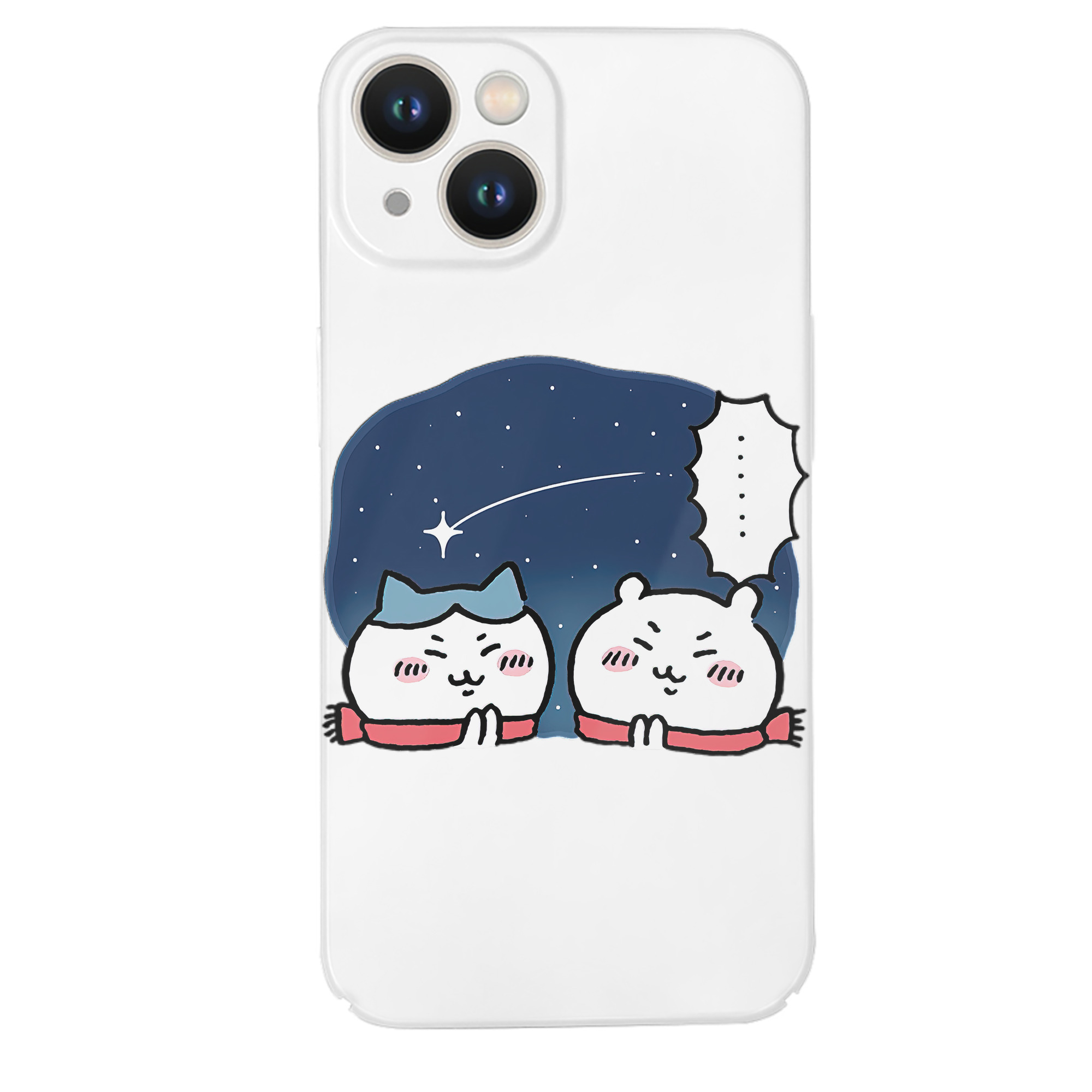 （画像用） ちいかわ ハチワレ Chii-kawa hachiware 【iPhone 14シリーズ対応】ハードケース